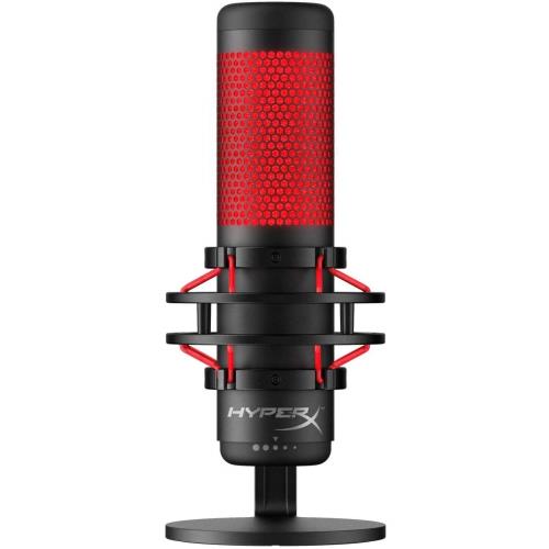 HyperX QuadCast スタンドアロンマイク ストリーマー/コンテンツクリエーター/ゲーマー向け/PC,PS4使用可能 2年保証 HX-MICQC-BK 並行輸入品 [並行輸入品]