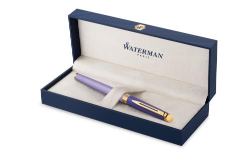 Waterman - WATERMAN ウォーターマン 万年筆 F 細字 メトロポリタン エッセンシャル パープルGT 2180127 両用式 正規輸入品