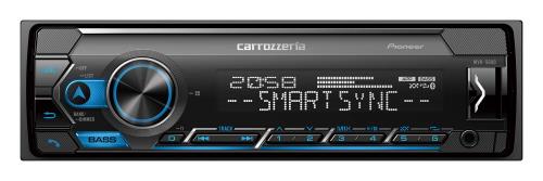 Pioneer カーオーディオ MVH-5600 1D メカレス Bluetooth USB iPod iPhone AUX DSP カロッツェリア