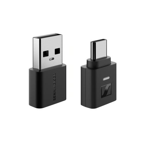 ゼンハイザー(Sennheiser) Bluetooth発信機 BTD 700 USBアダプター aptX Lossless Bluetooth 5.4 黒