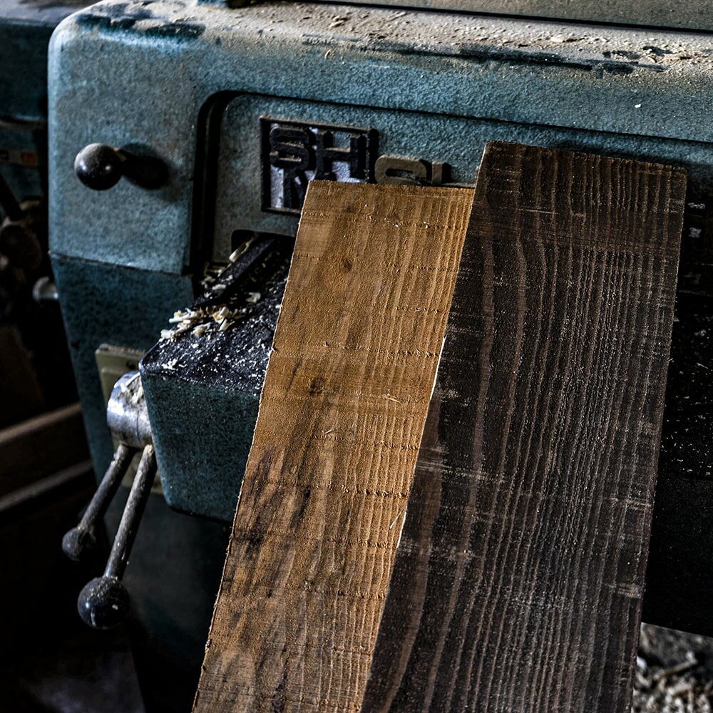 【送料無料】「古風板」国産材で作った古材みたいな木材 22mm×134mm×約2,050mm 足場板 古材 木材 古材風 ヴィンテージ 板 赤松 DIY
