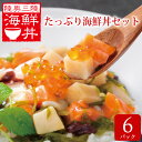 たっぷり 海鮮丼の具 6個セット 送料無料 | ギフト 食品 海鮮 ご飯のお供 丼 いくら サーモン いか 国産 おつまみ 内祝い グルメ 海鮮セット プレゼント お取り寄せグルメ 魚 贈答品 お中元 暑中見舞い グルメギフト 御中元 海鮮ギフト