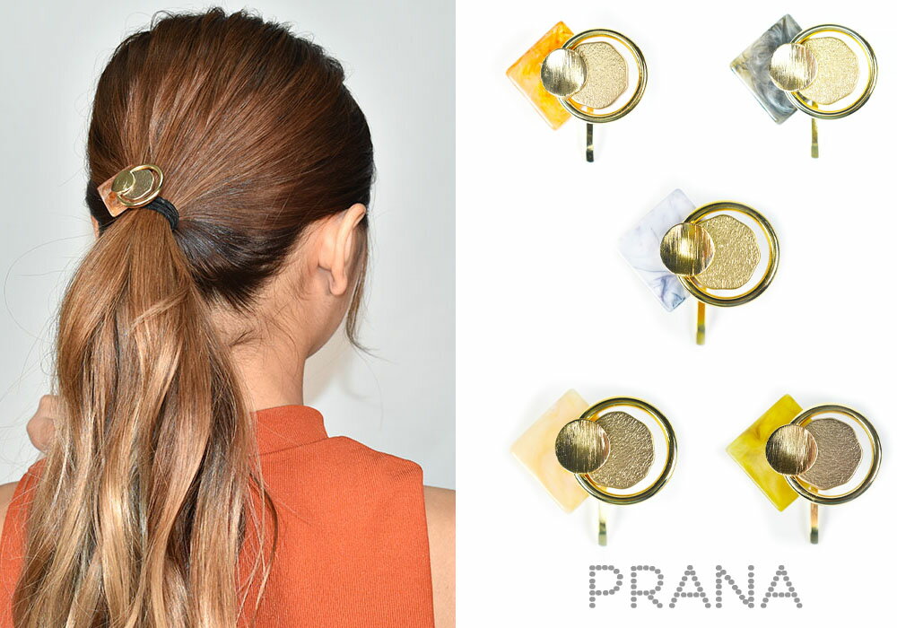 【 ポスト便 送料無料 ☆彡 】 アレルギーフリー ヘアフック ヘアアクセサリー ヘアゴム 樹脂 マーブル ヘアカフ ポニーフック スクエア 四角 サークル メ...