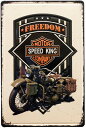 アンティークメタルエンボスプレート(S)AntiqueMetal Emboss PlateS-Size【Z234−SPEED KING】