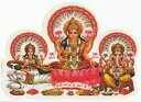 Ch璼AI_l̃XebJ[NV~[+Kl[V+TX@eB[ XebJ[~1/L/K^/Lakshmi/Laxmi/Y/gaNeza/KipeB/gaNapati/|p/w/Sarasvati/V[/seal/fJ[/decal/XebJ[/sticker