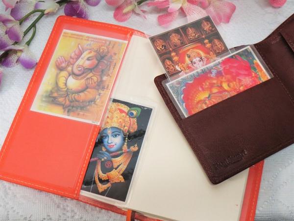 インドの神様 クリシュナ＆ラーダのお守りカード(小)×1枚[009]India God【krishna＆radha】Small Card(charm) 【神聖】【知】【愛】【美】【魅力】【魅了】【お守り】 2