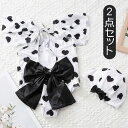 ベビー水着 2点セット 帽子付き 子供水着 女の子 ワンピース ベビー キッズ キャップ かわいい おしゃれ リボン付き フリル 70 80 90 100 11...