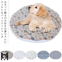 ペットクッション 犬用 猫用 クッション ペットベッド 丸型 円形 ペットクッション 小型犬 中型犬 大型犬 ベッド 犬ベッド 猫ベッド ペットマット 起毛 暖...