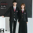 卒業式 スーツ ブラック レディース メンズ フォーマル スーツ 女の子 男の子 中学生 高校生 制服 5点セット ジャケット 長袖シャツ ジャケット プリーツ...