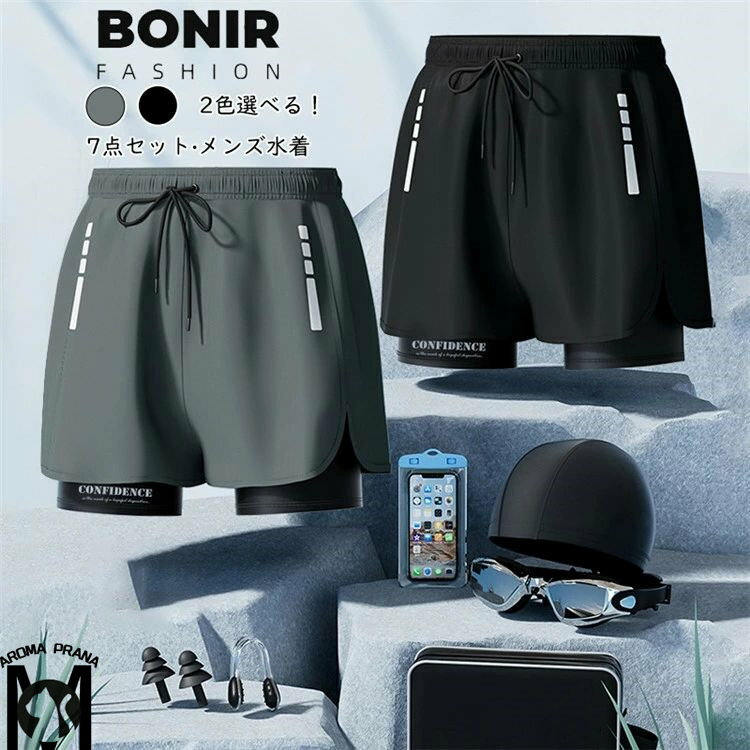 サーフパンツ メンズ 水着 男性用 海パン 海水パンツ メンズ水着 フィットネス 競技水着 ハーフパンツ ショートパンツ 水陸両用 ラッシュガード 水着 ビーチパンツ ビーチショーツ 海水浴 カジュアル 大人 速乾 プール 海外旅行 メンズサーフパンツ 大きいサイズ L~6L