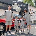 上下セット 親子ペア ポロシャツ 夏服 新作 ジャージ 可愛い セットアップ 半袖 polo tシャツ メンズ 襟付き カジュアル 男女兼用 親子ペアルック お...