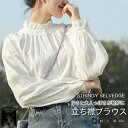 ブラウス 立ち襟 シャツ フォーマル 春 レディース 可愛い 秋 長袖 リボン オフィス シャツ スーツ インナー トップス セレモニー 大人 カジュアル きれいめ おしゃれ 可愛い フェミニン 無地 ビジネス 通勤 卒園式 入園式 入学式 卒業式 ベージュ S M L XL 2XL|詳細画像