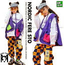 ヒップホップ ダンス衣装 セットアップ キッズ ダンスファッション キッズダンス衣装 フィッシングベスト ズボン 紫 オレンジ 韓国 K-POP