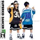 ヒップホップ 衣装 セットアップ 派手 黒 青 ダンス衣装 キッズ 子供ダンス服 ダンスウェア K-POP 韓国 男の子 ガールズ ナンバリング Tシャツ ハー...