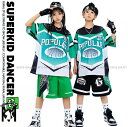 キッズダンス衣装 セットアップ ヒップホップ 衣装 緑 黒 K-POP 韓国 子供ダンス服 ダンスウェア 派手 ダンス衣装 キッズ男の子 ガールズ