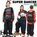 ヒップホップ 衣装 キッズダンス衣装 セットアップ 赤 黒 デニム K-POP 韓国 hiphop 子供ダンス服 派手 男の子 ガールズ ダンス衣装 キッズ レ...