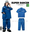 キッズダンス衣装 セットアップ ヒップホップ ファッション ダンス衣装 キッズ 派手 男の子 ガールズ シャツ パンツ ワークシャツ K-POP 韓国 ミリタリ...