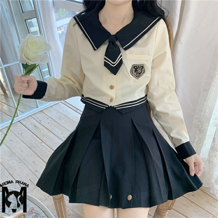 セーラー服 大きいサイズ 卒業式 小学校女子 セーラー服 長袖 卒服 女の子 なんちゃって制服 大きいサイズ 中学生 高校生 卒服 韓国 入学式 女子高生 レディース 発表会 JK シャツ リボン セーラー襟 プリーツスカート 卒園式 子供服 黒 jk 受験 入学式 子供服 コスプレ