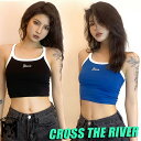 ダンス衣装 レディース キッズ へそ出し タンクトップ 黒 トップス 韓国 k-pop 衣装 ヒップホップ チアダンス 大学生 高校生 中学生 ダンス ブルー ...