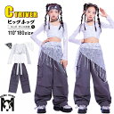 k-pop 衣装 スパンコール ヒップスカーフ キッズダンス衣装 セットアップ ヒップホップ キッズ へそ出し トップス シルバー カーゴパンツ 銀灰 k-po...