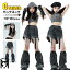 キッズ ダンス 衣装 デニム セットアップ 女の子の画像