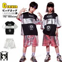 tシャツ シルバー 野球風 キッズダンス衣装 セットアップ ヒップホップ tシャツ ゆったり 短パンツ 光沢 k-pop 衣装 韓国 カコイイ 男の子 女の子 ...
