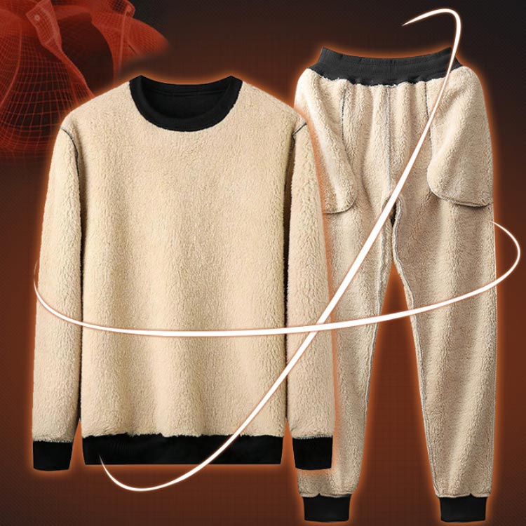 長袖 暖かい 防寒 裏起毛 ロングパンツ スウェットパーカー メンズ ジョガーパンツ セットアップ 裏ボア 上下セット ジャージ