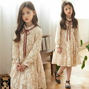 子供ワンピース キッズ 女の子 おしゃれ ワンピース 長袖 ロング袖 子ども 子供服 春用 秋用 シンプル 小学生 ジュニア 110 120 130 普段着 フ...