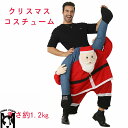 クリスマスコスチューム クリスマス衣装 コスチューム 仮装 サンタ サンタクロス 装飾 イタズラ ズボン サンタ背負い ワンサイズ 赤 飾り 雰囲気作り サンタ...