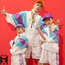 メンズダンス 大人 キッズダンス衣装 ヒップホップ セットアップ ジャズダンス 子供服 キッズ ダンストップス ショットパンツ セットアップ 男の子 女の子 ダ...