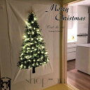 送料無料 クリスマスツリー タペストリー クリスマス 壁掛け ツリータペストリー タペストリー ジュエリーライト 場所を取らない イルミネーション 北欧 簡単 ...