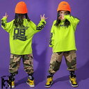 キッズ ダンス 衣装 蛍光 子供 ヒップホップ ダンクトップ シャツ ギンガムチェック HIPHOP ダンス衣装 tシャツ サルエルパンツ セットアップ 女の子 ダンス衣装 ジャズダンス ステージ衣装 キッズ ダンス 衣装 チェック衣装