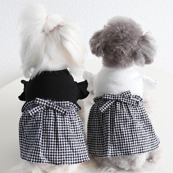 犬服ドッグウェアワンピースドレスス...