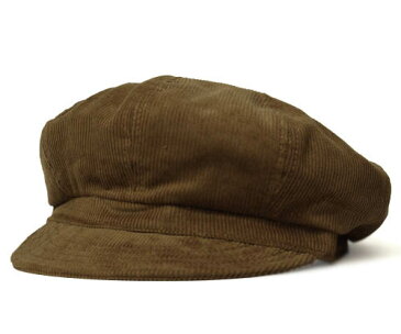 New York Hat ニューヨークハット #9023 Corduroy Spitfire　コーデュロイ　スピットファイア　, Rust　【　帽子　キャスケット　コール天　メンズ　レディース　男女兼用　】