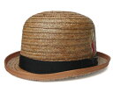 ニューヨークハット 帽子 ストローハット 麦わら ニューヨークハット NEW YORK HAT 2136 COCONUT DERBY ココナッツ ダービー　　ボーラーハット メンズ レディース 送料無料 男女兼用　ギフト