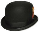 ニューヨークハット 帽子 フエルトハット ボーラーハット New York Hat 5016 The Stan ザ スタン Black ダービーハット 大きいサイズ メンズ レディース 男女兼用 あす楽 送料無料