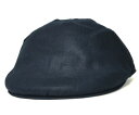 New York Hat ニューヨークハット ハンチング 6163 LINEN PUB リネン パブ Navy 麻 メンズ レディース