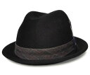 KANGOL カンゴール TWEED PLAYER ツイード プレイヤー Black 帽子 ハット 中折れ 紳士 婦人 メンズ レディース 男女兼用 ギフト あ...