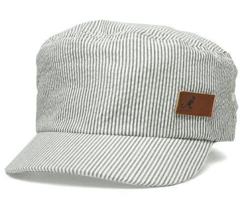 KANGOL　PINSTRIPE TAU　カンゴール　ピンストライプ　タウ　Black　Beige　帽子　キャップ　ワークキャップ　ヘッドギア　メンズ　レディース　男女兼用