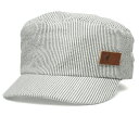 KANGOL PINSTRIPE TAU カンゴール ピンストライプ タウ Black Beige 帽子 キャップ ワークキャップ ヘッドギア メンズ レディース 男女兼用