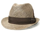 送料無料 Bailey ベイリー Hollywood Series 63231 DELANO デラノ Natural Black 帽子 ストローハット 中折れハ...