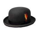 ニューヨークハット ニューヨークハット 帽子 ボーラーハット　フェルトハット ダービーハット New York Hat 5007　Classic　Derby　クラシック　ダービー　Charcoal Grey　チャコール　グレー 別注 メンズ　レディース 送料無料 あす楽