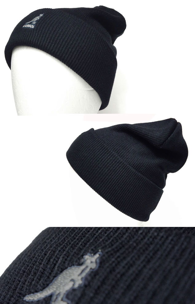 KANGOL　カンゴール　ACRYLIC CUFF PULL-ON　アクリル　カフ　プルオン　DKBlue　帽子　ニットキャップ　ビーニー　紳士　婦人　メンズ　レディース　男女兼用