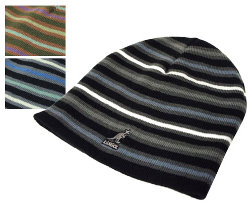 KANGOL@JS[@STRIPE PULL ON@XgCv@vI@Black@Loden@DKBlue@Xq@jbgLbv@am@wl@Y@fB[X@jp