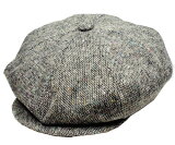 ˥塼衼ϥåȡNew York Hat9030TWEED NEWSBOY˹ҡ㥹åȡĥɡ˥塼ܡ졼Grey»Ρؿ͡󥺡ǥ˽