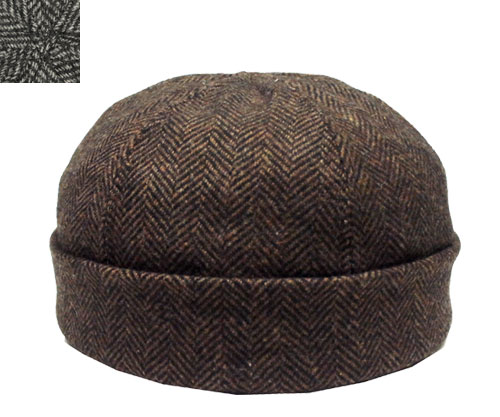 ニューヨークハット 帽子 レディース New York Hat ニューヨークハット キャップ #7920 Herringbone Thug ヘリングボーン サグ Brown Gray 帽子 紳士 婦人　メンズ レディース 男女兼用