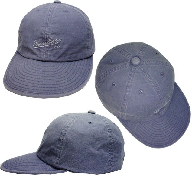 Borsalino ボルサリーノ コットンキャップ BS456 紺 ライトベージュ メンズ レディース