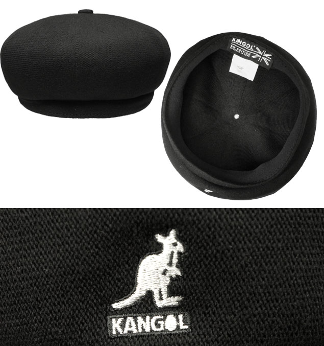 KANGOL Bamboo Jax Beret ���󥴡��� �Х�֡� ����å��� �٥졼 BLACK SMOG CORDOVAN MAHOGANY ˹�� �٥졼 ��� ��ǥ�����