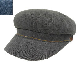 KANGOL Indigo Enfield カンゴール インディゴエンフィールド BLACK INDIGO 帽子 マリン フィッシャーマン キャップ メンズ レディース 男女兼用 あす楽