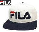 楽天PRASTFILA フィラ FLB TC SNAP BACK WHITE BLACK 野球帽 キャップ 帽子 メンズ レディース 男女兼用 あす楽